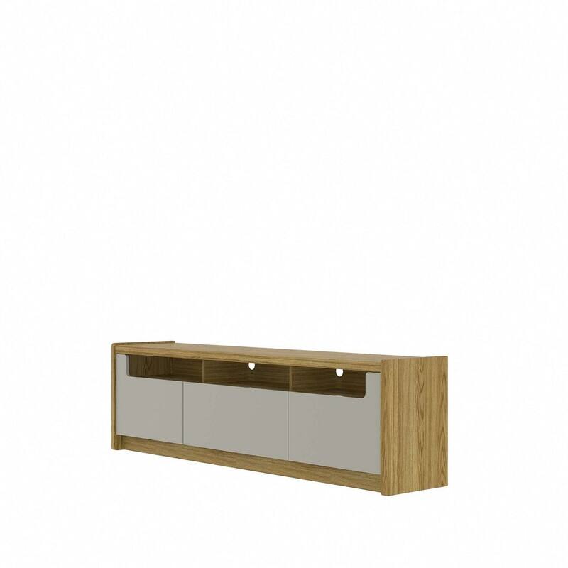 Manhattan Comfort Munoz 72.83 In. Media Console On Sale Bed